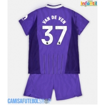 Camisa de time de futebol Tottenham Hotspur Micky van de Ven #37 Replicas 3º Equipamento Infantil 2026-27 Manga Curta (+ Calças curtas)